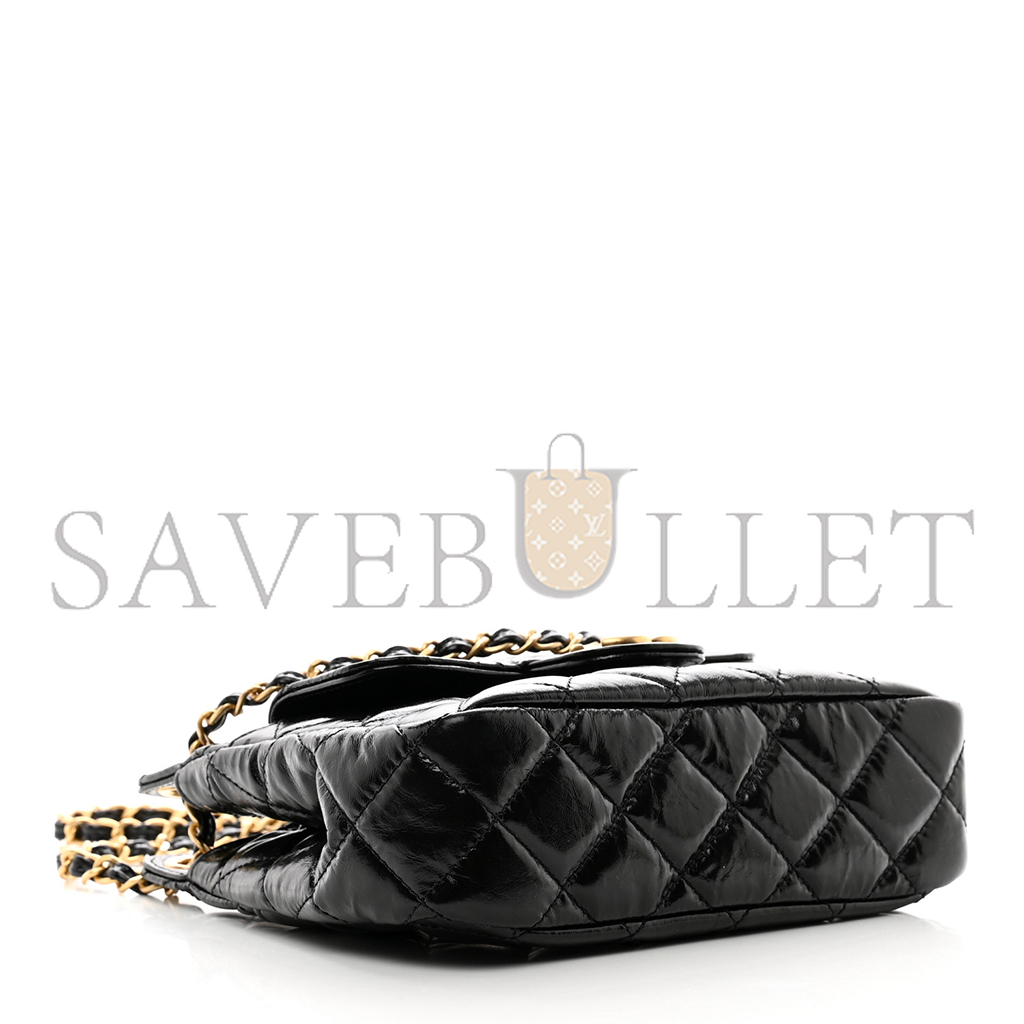 CHANEL MASTER HOBO SMALL GENIE CROSSBODY BAGS (19*17*16cm)